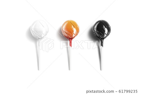 Blank Black White And Red Lollipop Wrapper Stock Illustration 61799235 Pixta