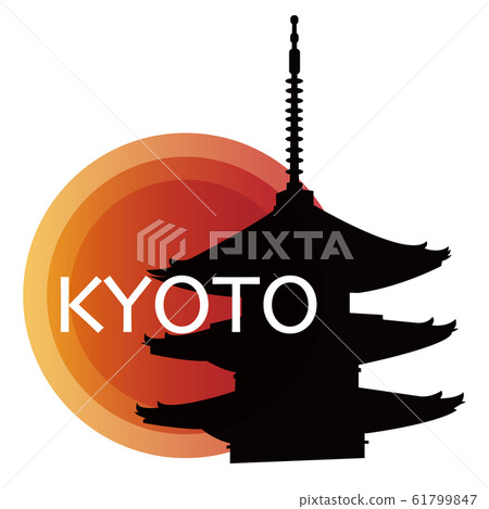 Kyoto Japan Hinomaru 61799847