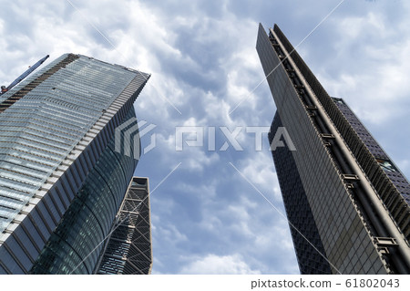 mexico city financial district skyscrapers 61802043