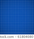Blueprint blank drawing template with blue background 61804080