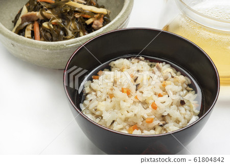 Okinawan cuisine pork rice tonfan Kubuirichi 61804842