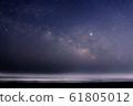 Milky Way rising from Kujukuri Beach 61805012