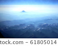 Fuji in the back of the Southern Alps 61805014