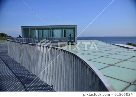 [Kanagawa] The rooftop and observatory of the Yokosuka Museum of Art 61805024