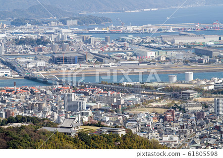 View of the cityscape from Hiroshima Suzugamine 61805598
