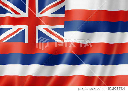 Hawaii flag, USA Hawaii flag, USA 61805784