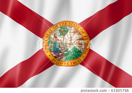 Florida flag, USA 61805786