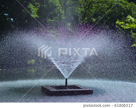 <Musashino>初夏(5月下旬)的井之頭池塘和噴泉 <Musashino>初夏(5月下旬)的井之頭池塘和噴泉 61806517