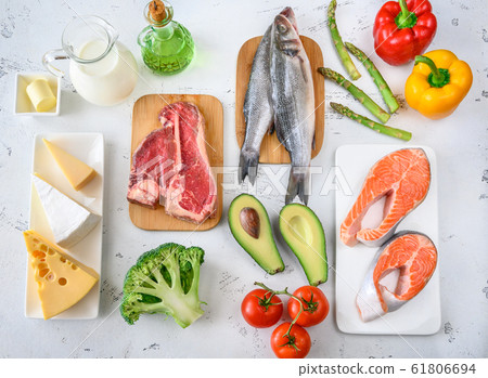 Food for ketogenic diet 61806694
