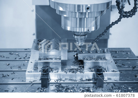 The CNC milling machine . 61807378