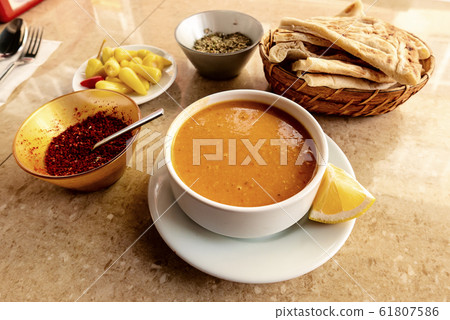 Traditional turkish soup 61807586