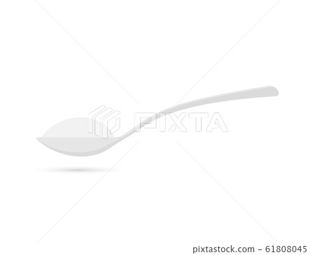 Pour. Spoon with sugar. Baking and cooking 61808045