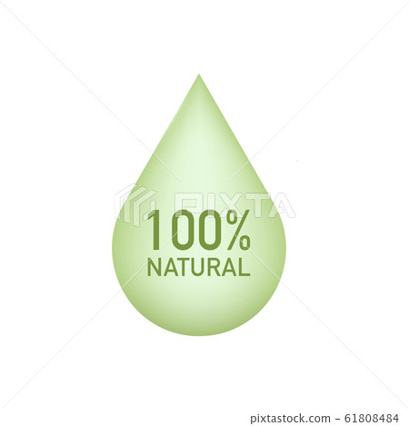 100 percent web push button icon on white 61808484