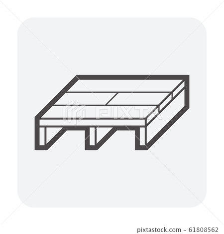 wood floor icon 61808562