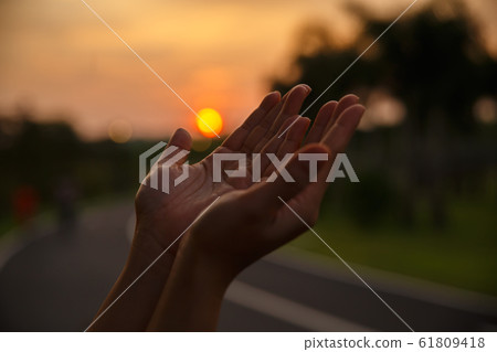 Christian Religion concept background. Christian Religion concept background. 61809418