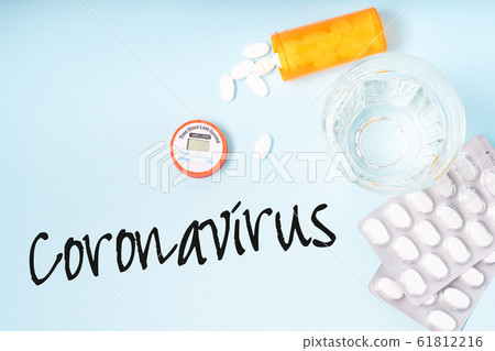 Pile of pills Pile of pills 61812216