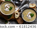 Mushroom soup puree 61812436