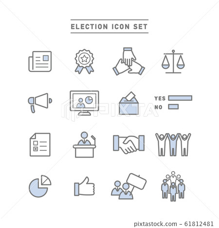 election, elections, icon 61812481
