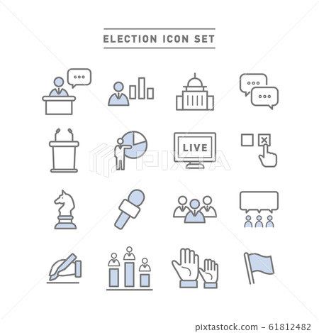 election, elections, icon 61812482