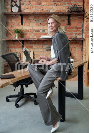 Successful mature businesswoman Successful mature businesswoman 61813520