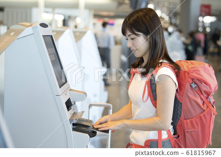 機場登機女 機場登機女 61815967