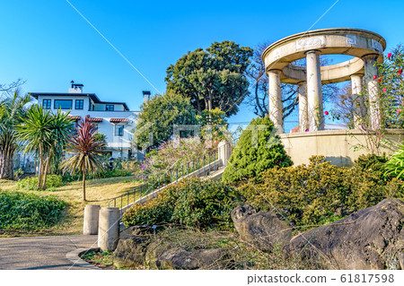 Hill park with a view of the port (Naka Ward, Yokohama) 61817598