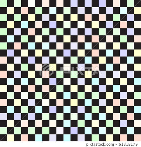 Checkerboard pattern. Seamless vector background 61818179