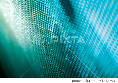 CloseUp LED blurred screen. LED soft focus CloseUp LED blurred screen. LED soft focus 61818295