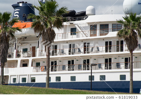 Cruise ship of Marina Hagi event open space 61819033