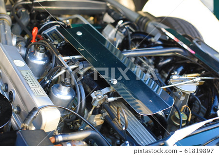 Classic car engine Classic car engine 61819897
