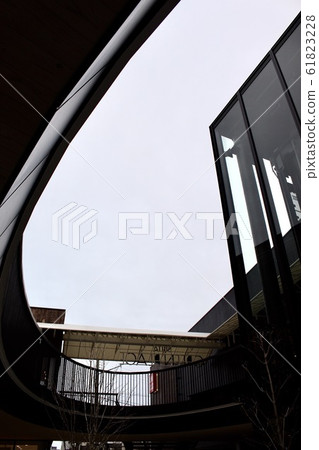 View of buildings and cloudy sky View of buildings and cloudy sky 61823228