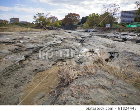 Miracle fossils of 2 million years ago and Asakawa Fossil River 61824445