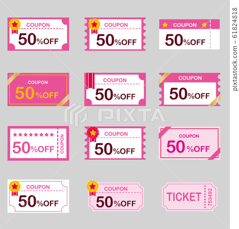 vector, vectors, coupon - Stock Illustration [61824818] - PIXTA