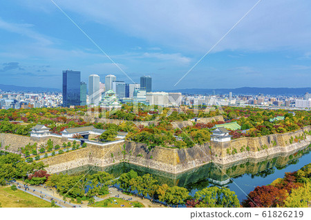 秋天的大阪城 秋天的大阪城 61826219