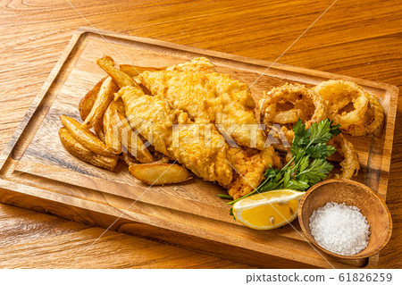 Fish and chips typical British fish and chips Fish and chips typical British fish and chips 61826259