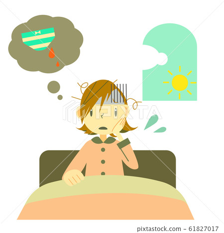 Menstruation, leakage, worry Menstruation, leakage, worry 61827017