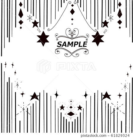 Download Stars Borders Background Png Stock Illustration 61829324 Pixta PSD Mockup Templates