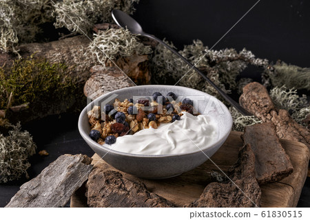 granola with yoghurt granola with yoghurt 61830515