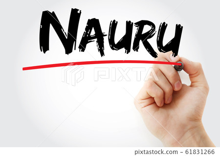 Nauru text with marker 61831266