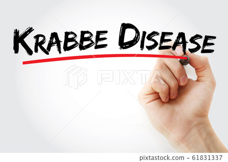 Krabbe disease text with marker 61831337