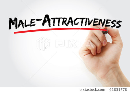 Male-Attractiveness text with marker 61831778