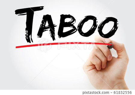 Taboo text with marker 61832556