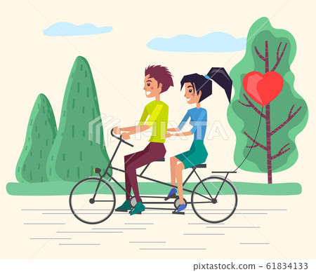 riding tandem