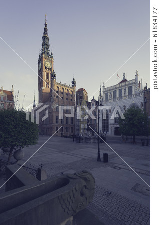 Long Market street in Gdansk, Poland. Long Market street in Gdansk, Poland. 61834177