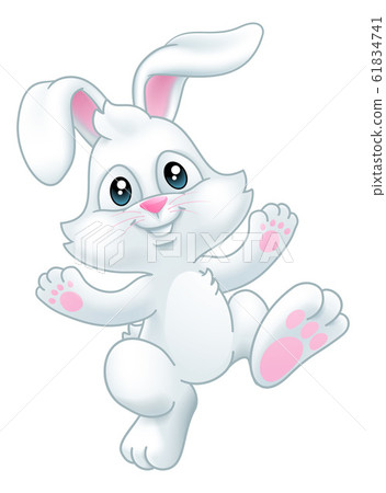 Easter Bunny Rabbit Cartoon Easter Bunny Rabbit Cartoon 61834741
