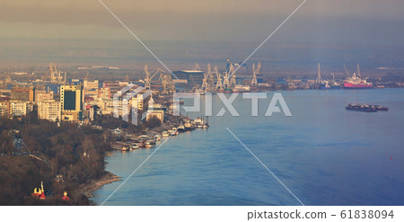 Galati, Romania January 26, 2020 Galati City And Galati, Romania January 26, 2020 Galati City And 61838094