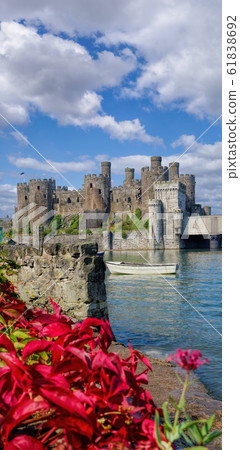 Famous Conwy Castle in Wales, United Kingdom, series of Walesh castles Famous Conwy Castle in Wales, United Kingdom, series of Walesh castles 61838692