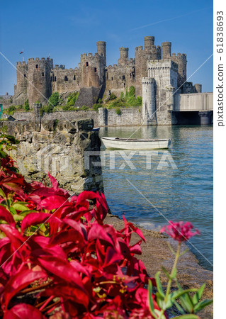 Famous Conwy Castle in Wales, United Kingdom, series of Walesh castles Famous Conwy Castle in Wales, United Kingdom, series of Walesh castles 61838693