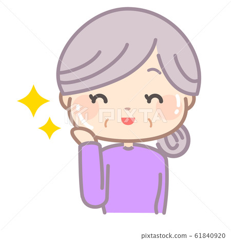 美與老人圖 61840920