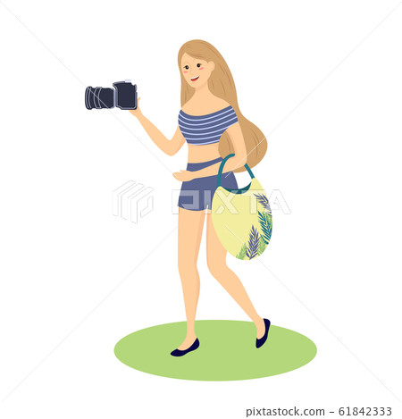 Tourist characters. Vector Tourist characters. Vector 61842333